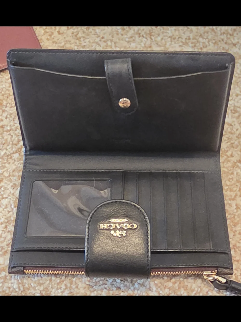 Coach compact wristlet
